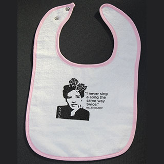 Billie Holiday Bib