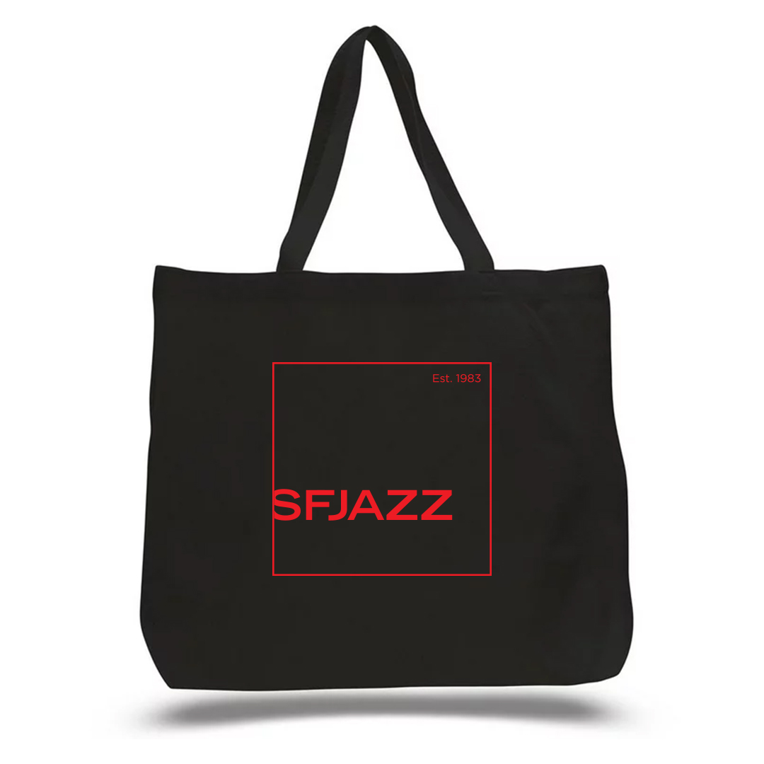SFJAZZ Logo Tote Bag (Black) SFJAZZ Logo Tote Bag (Black)