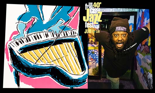 Group shot of Delvon Lamarr Organ Trio