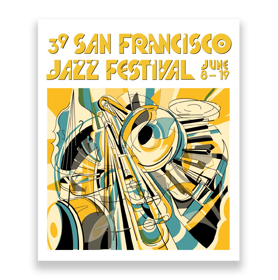 2022 SFJAZZ Summer Festival Poster