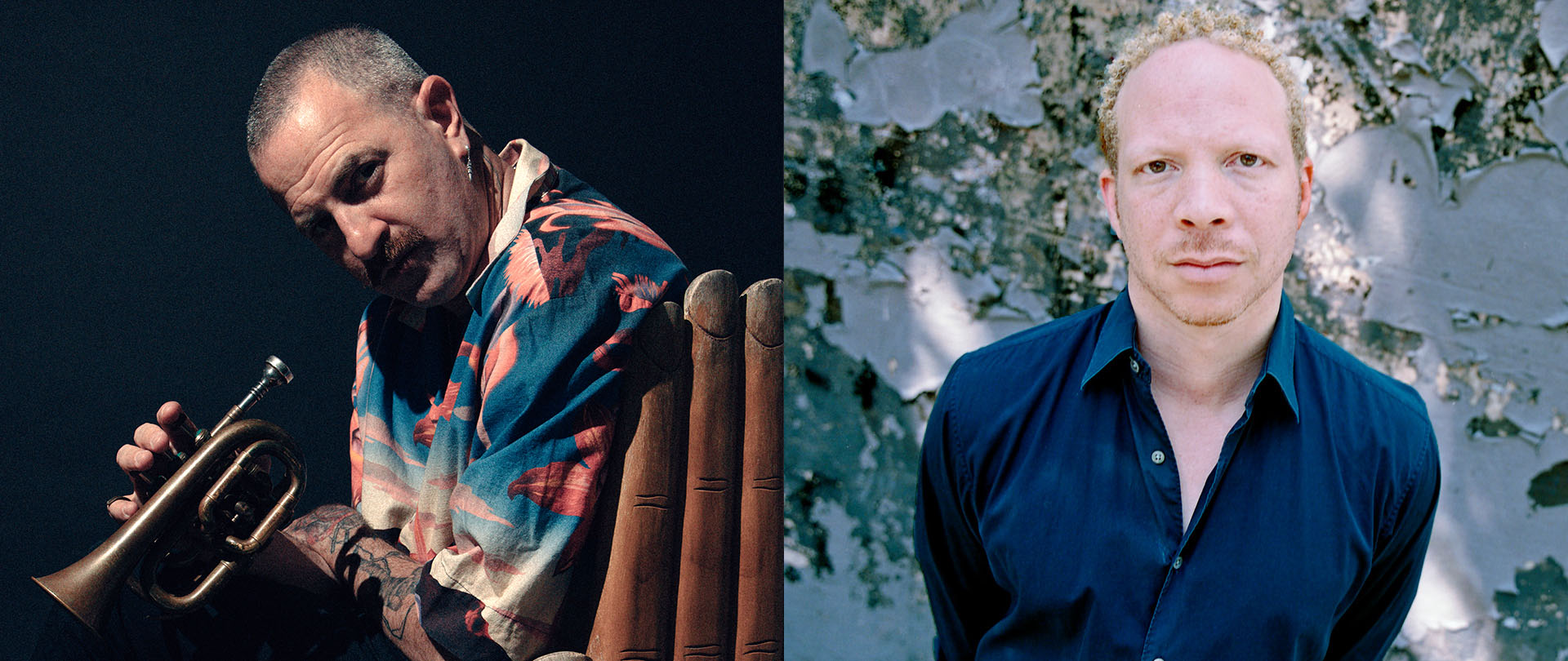 Composite image of Avishai Cohen & Craig Taborn